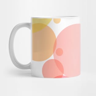 Colorful Circle Abstract Background Design Mug